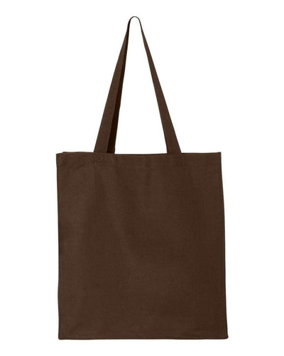 q-tees-canvas-grocery-gusset-bag-Chocolate-Oasispromos