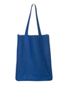 gusseted-jumbo-canvas-shopper-tote-bag-Navy Blue-Oasispromos