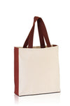 bg1253-promo-tote-with-contrasting-handles-and-full-gusset-Black / Natural-Oasispromos