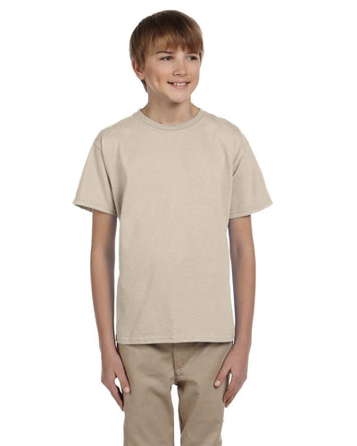 g200b-youth-ultra-cotton-6-oz-t-shirt-medium-large-Medium-SAND-Oasispromos