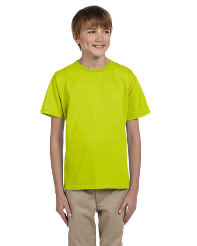 g200b-youth-ultra-cotton-6-oz-t-shirt-xs-small-XSmall-SAFETY GREEN-Oasispromos