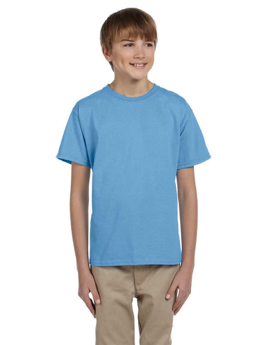 g200b-youth-ultra-cotton-6-oz-t-shirt-medium-large-Medium-CAROLINA BLUE-Oasispromos