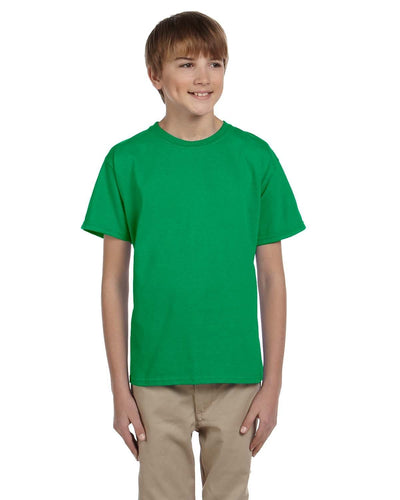 g200b-youth-ultra-cotton-6-oz-t-shirt-xs-small-XSmall-IRISH GREEN-Oasispromos