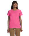 g200l-ladies-ultra-cotton-6-oz-t-shirt-xs-large-XSmall-SAFETY PINK-Oasispromos