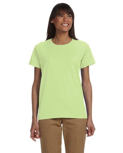 g200l-ladies-ultra-cotton-6-oz-t-shirt-xs-large-XSmall-MINT GREEN-Oasispromos