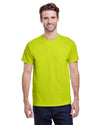 g200-adult-ultra-cotton-6-oz-t-shirt-large-Large-SAFETY GREEN-Oasispromos