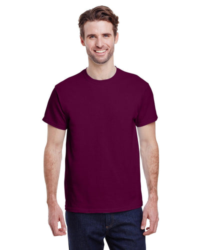 g200-adult-ultra-cotton-6-oz-t-shirt-large-Large-MAROON-Oasispromos