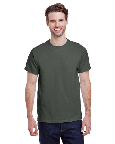 g200-adult-ultra-cotton-6-oz-t-shirt-large-Large-MILITARY GREEN-Oasispromos