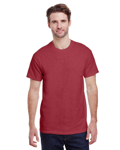 g200-adult-ultra-cotton-6-oz-t-shirt-large-Large-HEATHER CARDINAL-Oasispromos