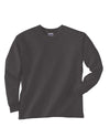 g240b-youth-ultra-cotton-6-oz-long-sleeve-t-shirt-Large-ASH GREY-Oasispromos