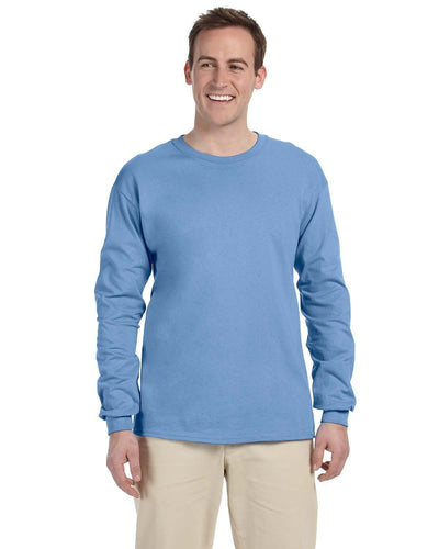 g240-adult-ultra-cotton-6-oz-long-sleeve-t-shirt-4xl-5xl-4XL-CAROLINA BLUE-Oasispromos