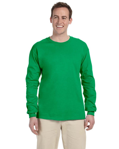 g240-adult-ultra-cotton-6-oz-long-sleeve-t-shirt-4xl-5xl-4XL-IRISH GREEN-Oasispromos