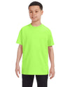 g500b-youth-heavy-cotton-5-3oz-t-shirt-medium-Medium-NEON GREEN-Oasispromos