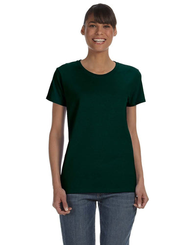 g500l-ladies-heavy-cotton-5-3-oz-t-shirt-large-xl-Large-FOREST GREEN-Oasispromos