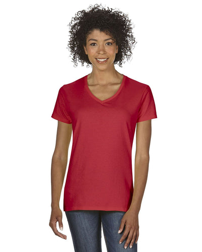 g500vl-ladies-heavy-cotton-5-3-oz-v-neck-t-shirt-small-large-Small-RED-Oasispromos