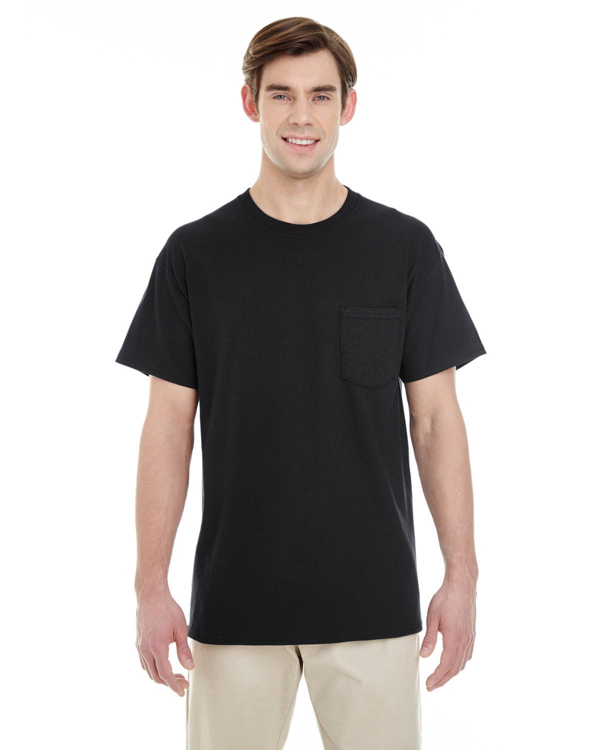 g530-adult-heavy-cotton-5-3oz-pocket-t-shirt-Small-BLACK-Oasispromos