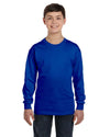 g540b-youth-heavy-cotton-5-3oz-long-sleeve-t-shirt-XL-CAROLINA BLUE-Oasispromos