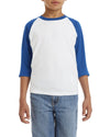 g570b-youth-heavy-cotton-5-3-oz-3-4-raglan-sleeve-t-shirt-Medium-SPORT GREY/ NAVY-Oasispromos