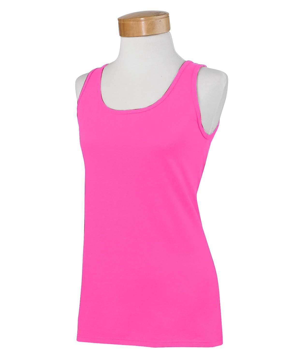 g642l-ladies-softstyle-4-5-oz-fitted-tank-Small-AZALEA-Oasispromos