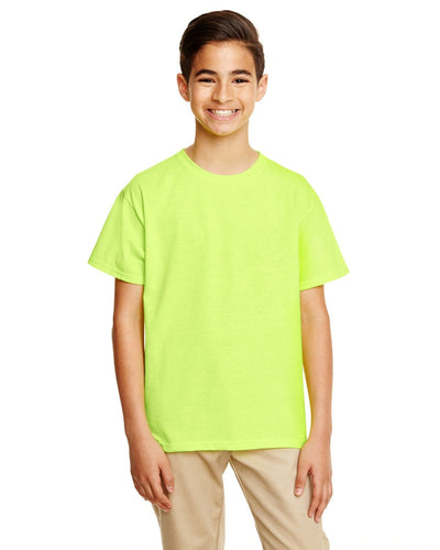 g645b-youth-softstyle-4-5-oz-t-shirt-xsmall-large-XSmall-SAFETY GREEN-Oasispromos