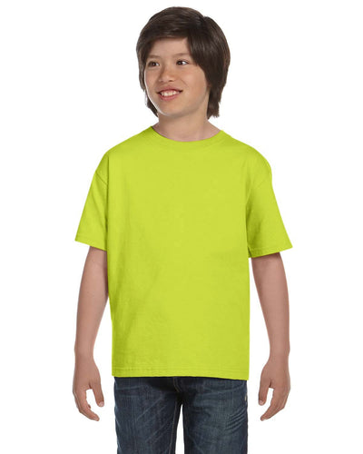 g800b-youth-5-5-oz-50-50-t-shirt-xsmall-XSmall-SAFETY GREEN-Oasispromos