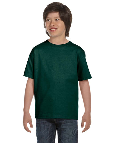 g800b-youth-5-5-oz-50-50-t-shirt-large-xl-Large-FOREST GREEN-Oasispromos