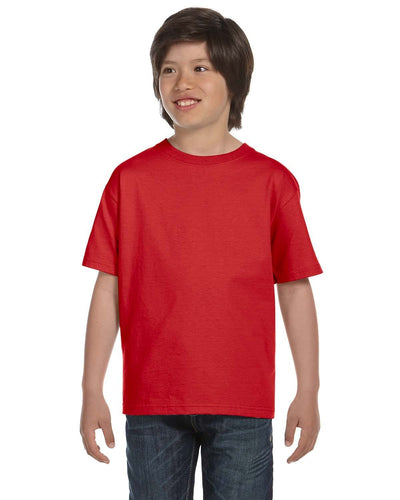 g800b-youth-5-5-oz-50-50-t-shirt-xsmall-XSmall-RED-Oasispromos
