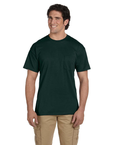 g830-adult-5-5-oz-50-50-pocket-t-shirt-XL-ASH GREY-Oasispromos