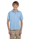 g880b-youth-6-oz-50-50-jersey-polo-Small-ASH GREY-Oasispromos