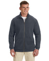 g929-adult-premium-cotton-adult-9-oz-fleece-full-zip-jacket-Medium-BLACK-Oasispromos