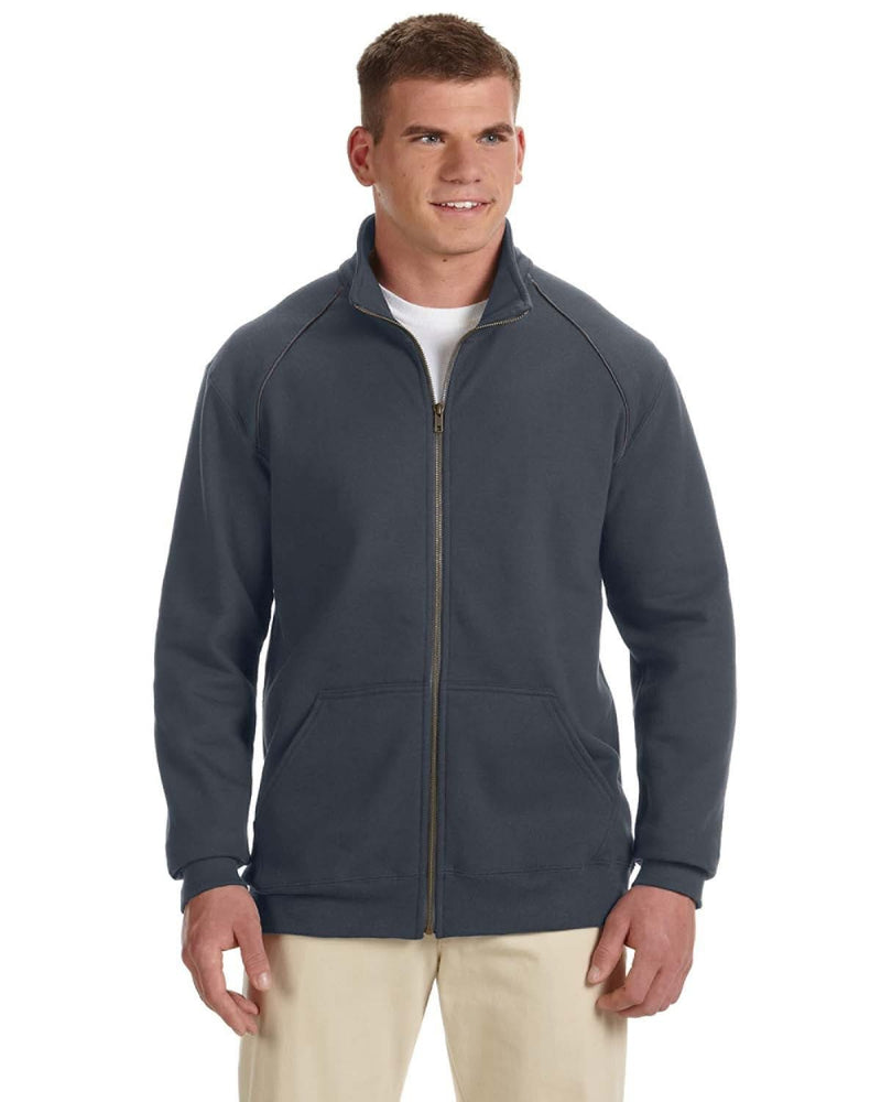 g929-adult-premium-cotton-adult-9-oz-fleece-full-zip-jacket-Small-BLACK-Oasispromos