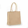 jb-908-all-natural-jute-economy-tote-with-rope-handles-Natural / Navy Blue-Oasispromos