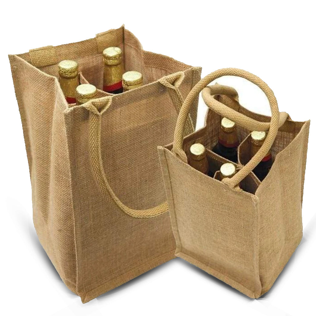 jb-wb4-four-bottle-jute-burlap-wine-bag-Solid Front-Oasispromos