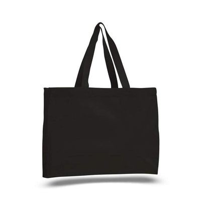 opq750-canvas-gusset-tote-bag-Chocolate-Oasispromos