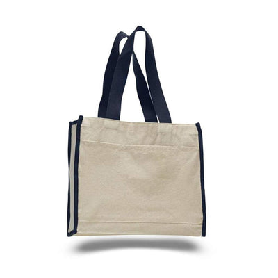 opw1100-canvas-tote-bag-with-color-handles-and-matching-accent-Navy Blue-Oasispromos