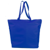 opq91221-polyester-deluxe-zippered-tote-bag-Royal Blue-Oasispromos