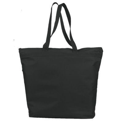 opq91221-polyester-deluxe-zippered-tote-bag-Black-Oasispromos
