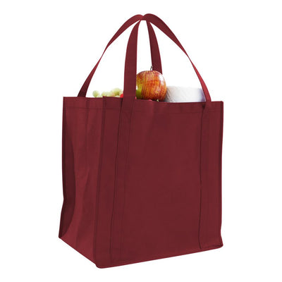tfb57-grocery-bag-Hunter Green-Oasispromos