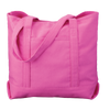 beach-tote-classic-boat-bag-variety-of-styles-and-colors-Natural /  Hot Pink-Oasispromos